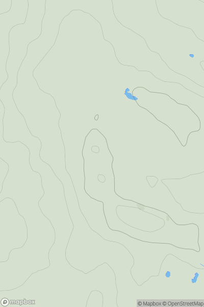 Thumbnail image for Birch Hill [Lancashire, Cheshire and S Pennines] [SJ522737] showing contour plot for surrounding peak